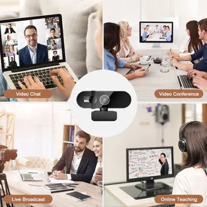 1080P Webcam Laptop USB Kamera Webcam PC Vlogging 1080p With Microphone