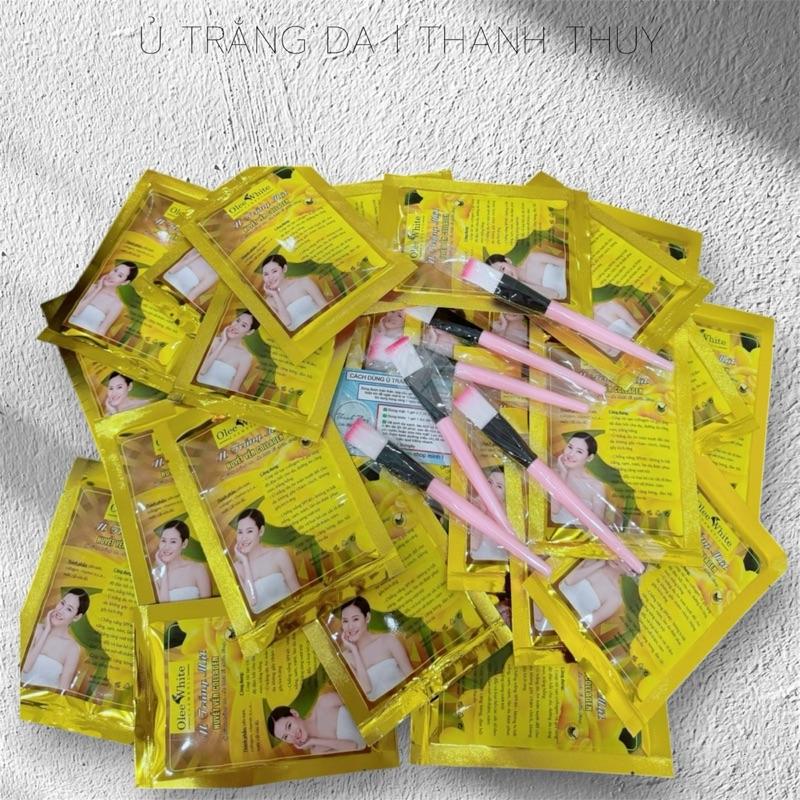 30 GÓI MẶT NẠ Ủ VÀ 6 CÂY CỌ ]mặt nạ Ủ Huyết Yến Collagen] mask ủ  trắng  Skincare