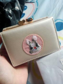 Product Review of JIUFENG Dompet Pendek Wanita Dompet Serbaguna Hewan Bordir Billfold Pemegang Kartu Kredit from d**_ 0