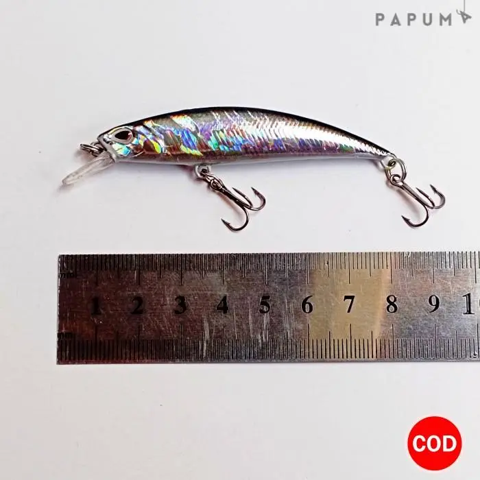 Minnow 8cm/8.5g Minow Casting Sinking Umpan Pancing Kesting Sungai Muara Laut 1