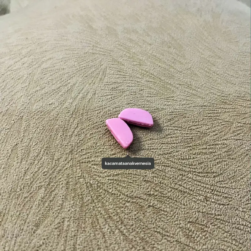 1 Set Bantalan Hidung Kacamata Nosepad Karet Silikon Elastis Anti Slip 8