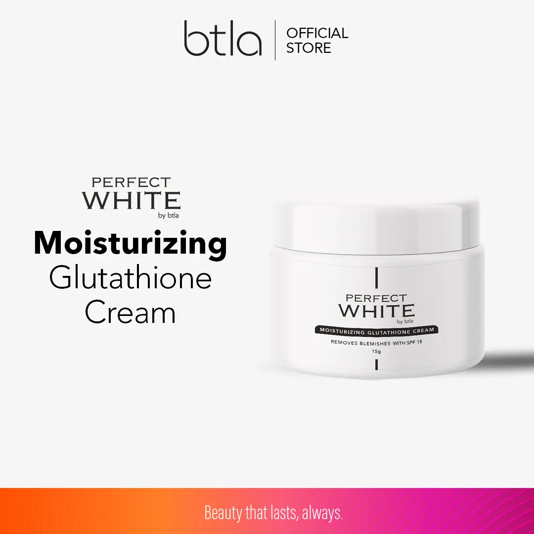 BTLA Perfect White Moisturizing Glutathione Cream 15g with SPF15 for Radiant Skin Tone & Hydration - TikTok Shop Philippines BTLA Perfect White Moisturizing Glutathione Cream 15g with SPF15 for Radiant Skin Tone & Hydration - TikTok Shop Philippines