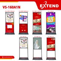 Gambar Extend VS-160A1N Stand Display Banner Poster Menu Promosi 59 160 59x160 cm Tripod Besi Indoor Outdoor - VS Only dari Foyu Photo Kota Administrasi Jakarta Selatan 5 Tokopedia