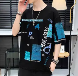 Baju Pria Oversize Jumbo Size M|L-3XL Distro Kaos Pria Lengan Pendek T-shirt Korean Style Lokal Motif Sablon Atasan Dewasa Hearl Oblong Cowok Keren Santai Simple Combed Polos