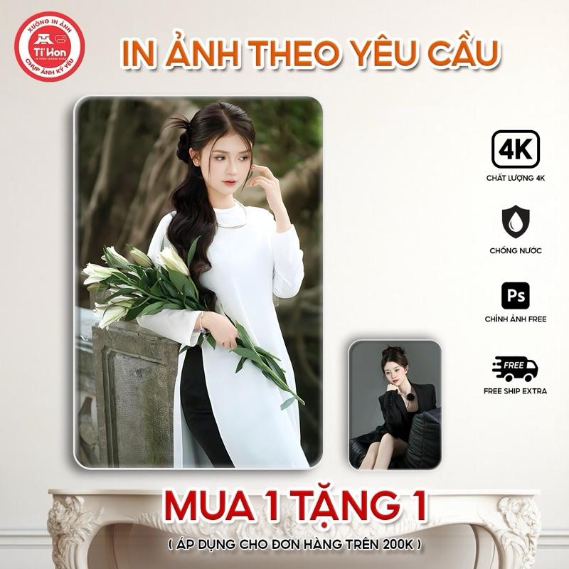 In Ảnh Theo Yêu Cầu Đủ Kích Thước - Hỗ Trợ Chỉnh Sửa  - Ảnh Gỗ Tráng Gương  Bo Viền  OLV 