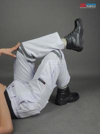 Gambar COD celana panjang wearpack safety warna putih pria wanita Celana kerja tambang keselamatan  kerja Katun - S dari Juragan Wearfacts Store Kab. Cilacap 3 Tokopedia
