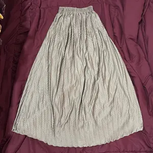 Rok plisket padi premium  Panjang Wanita Cewek