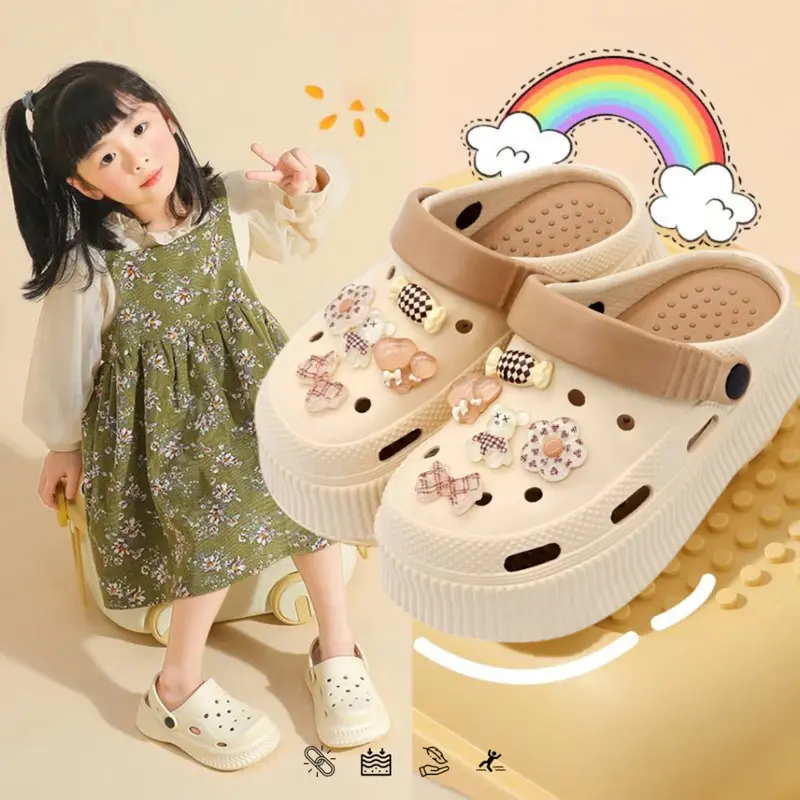 Sandal Anak Perempuan Sandal Kodok Baim Fuji Anak Bahan Eva Rubber Empuk Ringan Dan Antislip Fashion Karet Eva 7