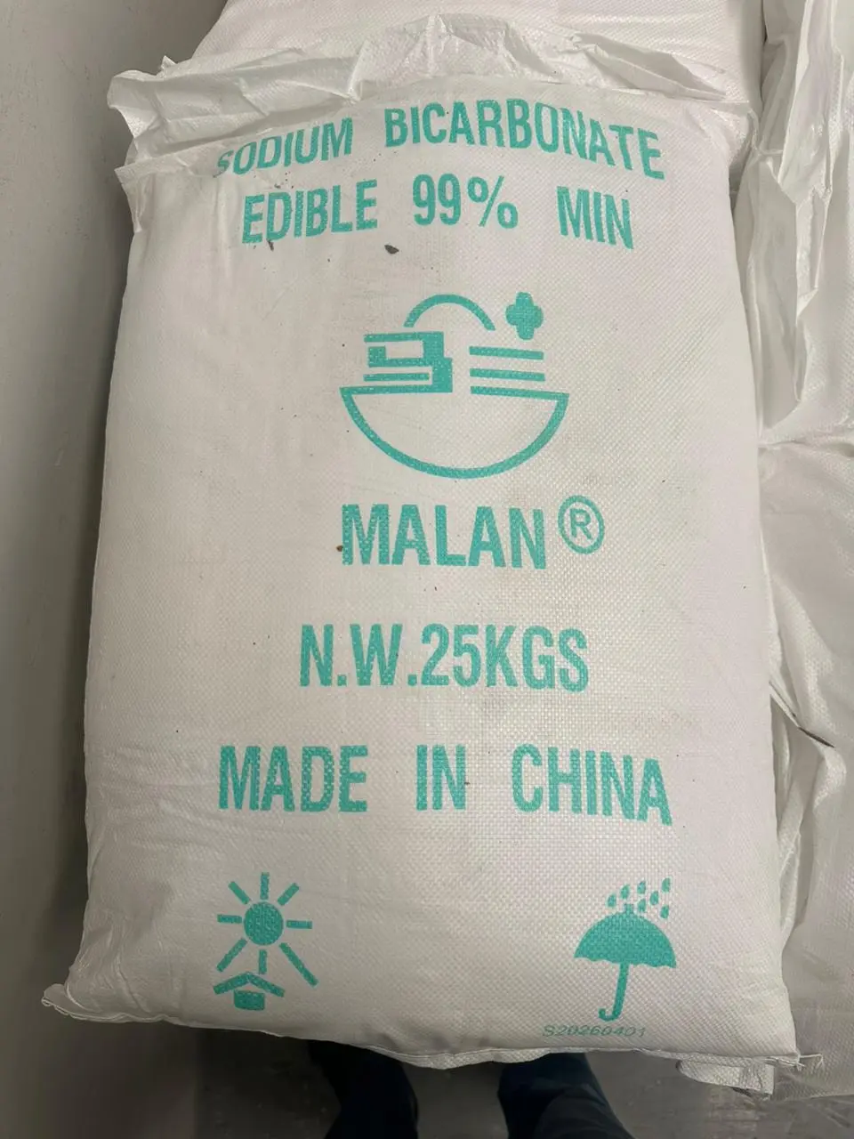 SODIUM BICARBONATE MALAN ex CHINA 25KG