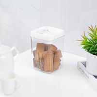 Gambar Informa Felli Stoples Flip Tite Persegi 1.7 Liter Transparan - Putih Toples Jar Food Container Setoples Wadah Penyimpanan Kedap Udara dari Informa Indonesia Kota Administrasi Jakarta Barat 3 Tokopedia