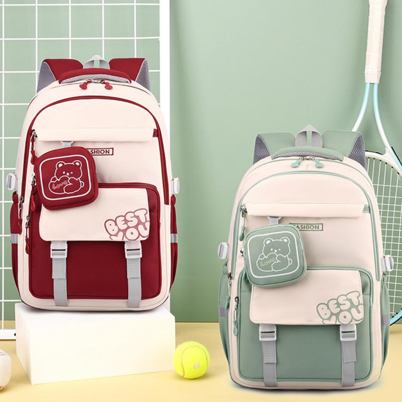 [HINATA] Tas Ransel Anak Sekolah Model Simple dan Keren Warna Cakep -M0298B 6