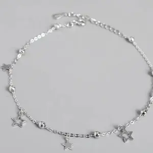 Gelang tangan jedar casandra manik manik bintang Silver