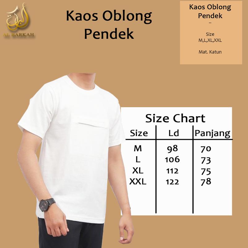 Product Introduction of KAOS OBLONG HAJI UMROH LENGAN PENDEK / KAOS POLOS HAJI UMROH EXCLUSIVE / KAOS OBLONG PRIA / KATUN  Combed Baju Cowok 0