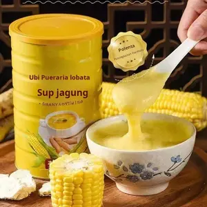*Jagungin 【COD】Bubur Instan Sarapan Bergizi dengan Tepung Yam, Pueraria, dan Jagung – Mudah diseduh, satu kaleng bisa dikonsumsi selama setengah tahun