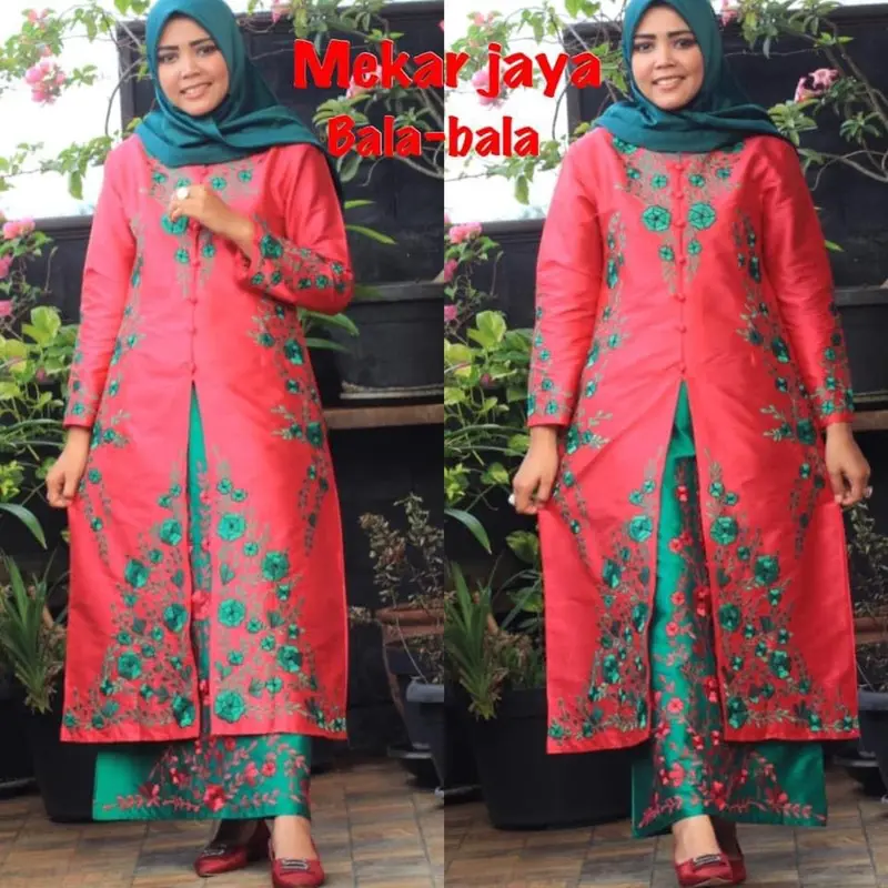 kEBAYA BORDIR SET BALA BALA//KEBAYA PESTA TERBARU 6