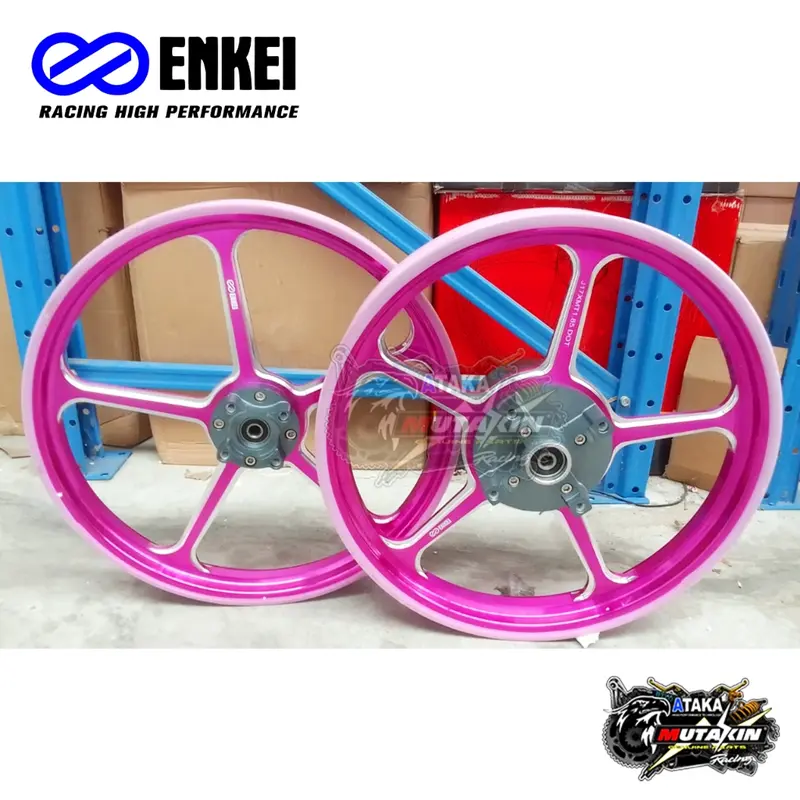 Velg ring 17 ENKEI CNC pelek FG 505 AK55 satria fu tiger revo supra gtr racing velk SONIC CBR 150 CB 150R 1
