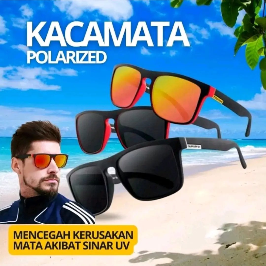 Kacamata Polarized Super HD Anti UV Promo Ramadhan 3 PCS COD