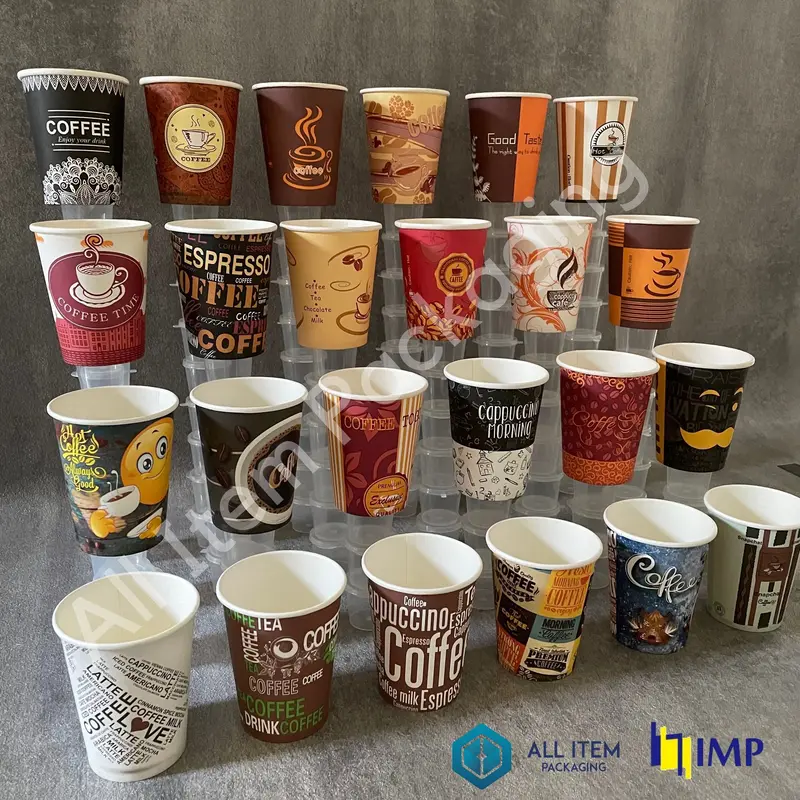 PROMO!!! Paper Cup 8 Oz KOPPU Generik Motif @50 Pcs 1
