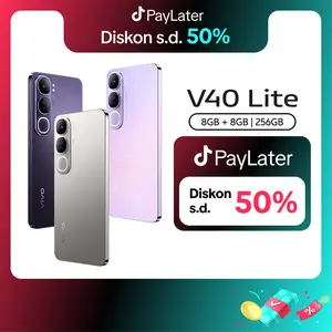 vivo V40 Lite 4G (8/256) - AI Aura Light Potrait, AI Erase, 80W FlashCharge, 32MP Front Camera