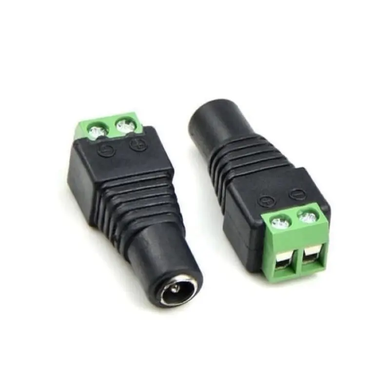 Jack DC Female/Cewek Adaptor Soket 5.5x2.1mm jack dc cctv Kabel Peralatan