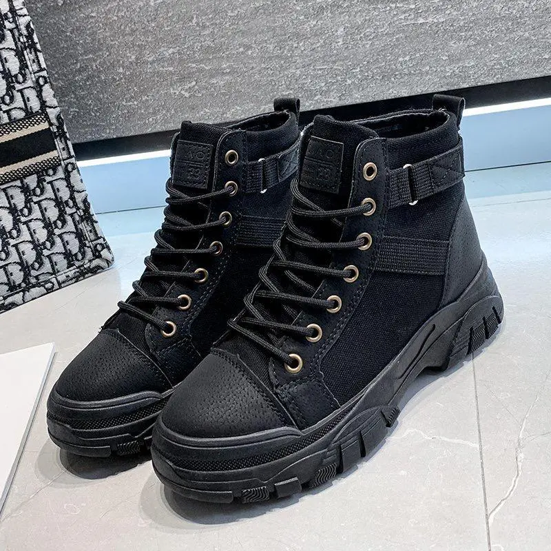 SEPATU WANITA SYLE KOREA SEPATU IMPORT SEPATU FASHION MURAH BERKUALITAS Boots Shoes 1