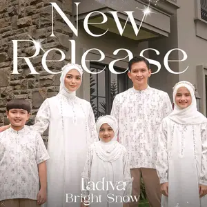 ETHICA -Sarimbit Terbaru Tahun 2026 Gamis Dewasa Koko Muslim Baju Couple Keluarga