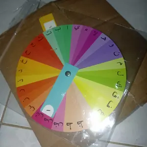 Roda Hijaiyah Mainan Edukasi Anak untuk Belajar Mengenal dan Mengeja Huruf Hijaiyah