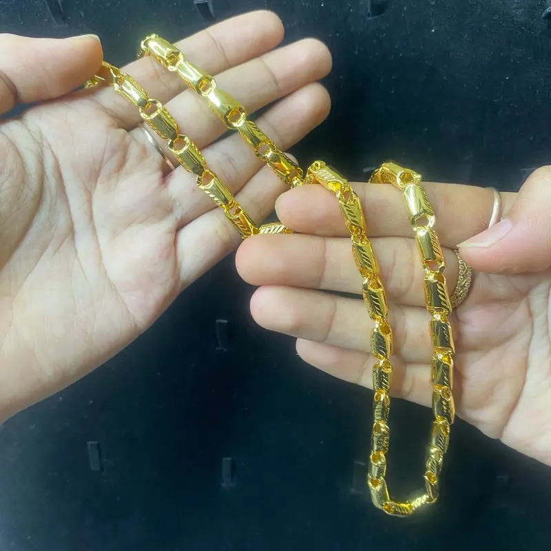 Kalung paha ayam lapis emas 1