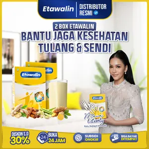[Etawalin 2 BOX] - Susu Kambing Etawa Asli Herbal untuk membantu kesehatan Tulang dan Sendi Manis Dairy Milk Bubuk