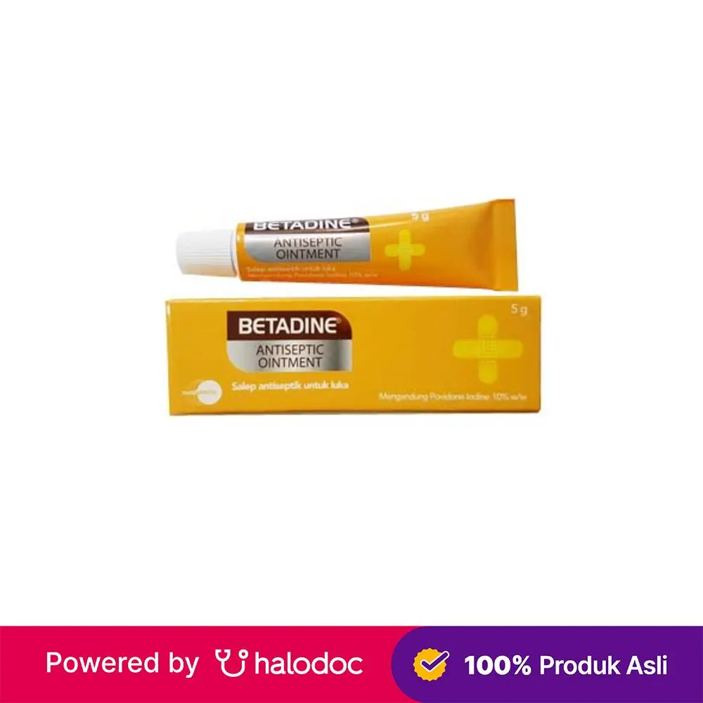 betadine salep tube 5 gram
