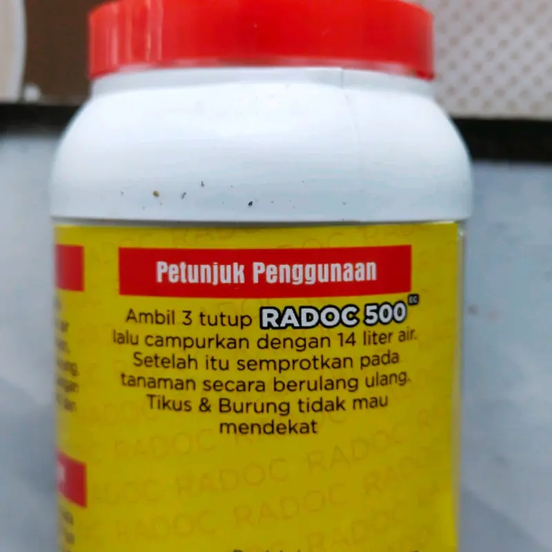 RADOC 100 ml Insektisida Pengusir Tikus, Burung pipit dan Serangga. Efektif dan tahan lama Tanaman Pembasmi 1