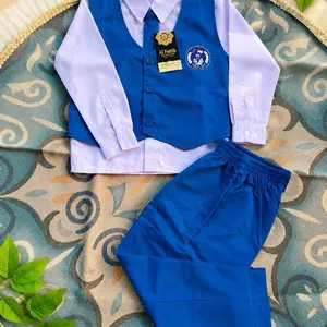 Seragam TK PGRI Nasional Celana panjang Lengan Panjang Laki Laki warna biru Fashion
