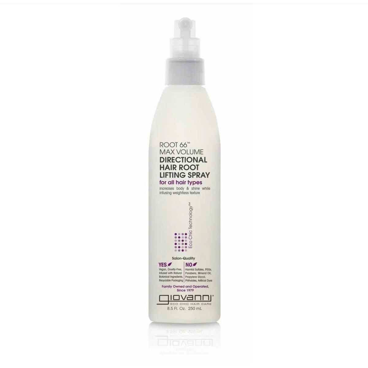 Xịt Tạo Phồng Chân Tóc Giovanni Root 66 Max Volume Directional Root Lifting Spray (250ml)