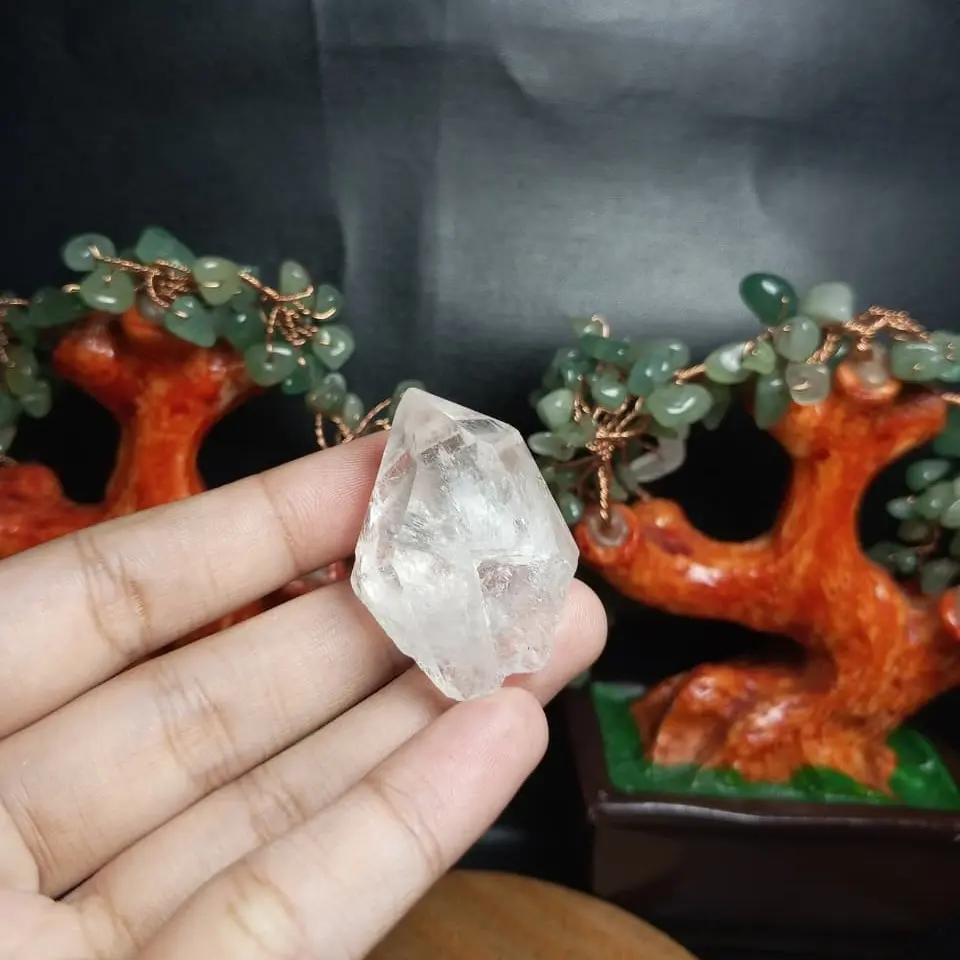 Natural Lemurian Clear Quartz Pointer Pakistan (3)