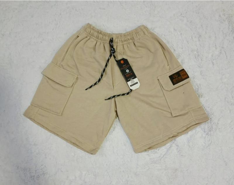 SKYWHITE celana pendek boardshort bahan fleece tebal 6