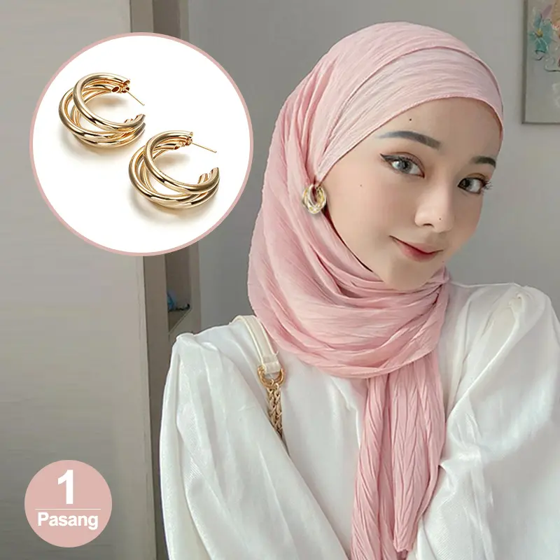 Yarra Anting Imitasi Wanita Korea Giwang Perhiasan Earrings Jewellery Gaya Vintage Bohemian Aksesoris Style Kekinian Ant120 0