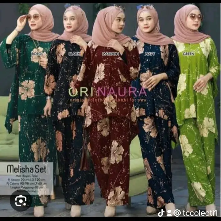 SETELAN JUMBO WAKA PREMIUM ONE SET RAYON TERBARU PIYAMA MURAH SET WANITA
