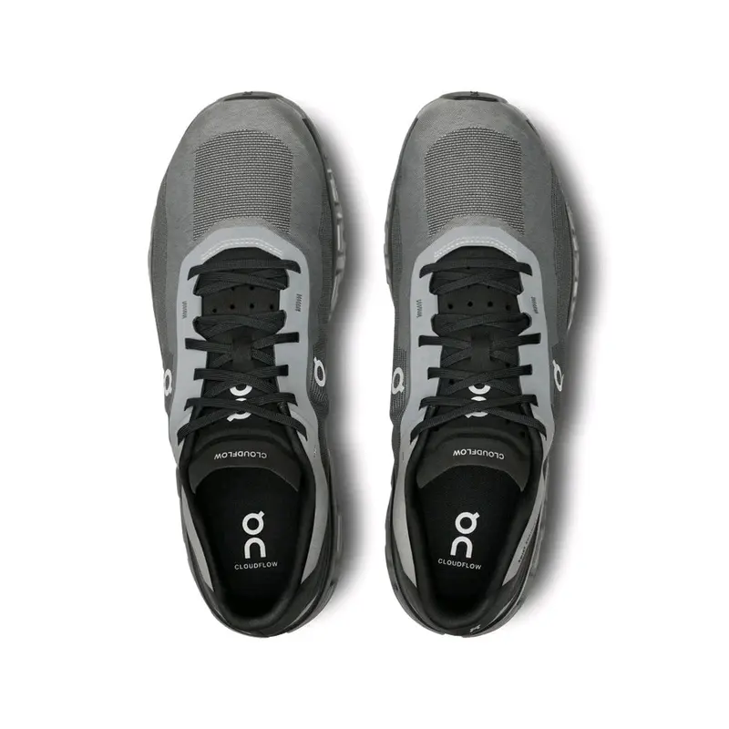 On cluod on flow 4 pearl/black-sepatu lari pria 4