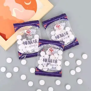 [10 Pack] Kapur Barus Putih Kecil Penghilang & Pengusir Serangga Pengharum Ruangan Toilet Lemari