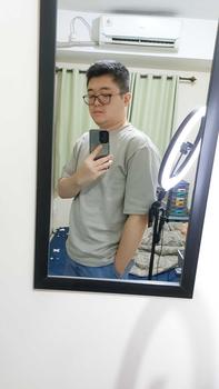 Product Review of No Void Minds AEZY TPF Oversized Core T-Shirt | Steel from R**n T**a 2