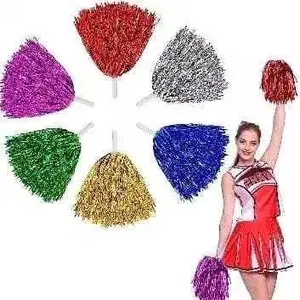 pompom tari bahan foil (sepang - kanan dan kiri)