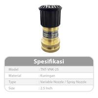 Gambar Variable Nozzle 2.5 Inch Kuningan / Spray Nozzle Brass / Nozzle Semprotan Air / Nozzle Pemadam Kebakaran / Fire Hose Nozzle 2.5" / Nozzle Hydrant Kuningan / Aksesoris Hydrant System / Nozzle Adjustable Spray / Peralatan Pemadam Api / Nozzle Brass 2.5 Inch dari Tonata Indonesia Kab. Tangerang 2 Tokopedia