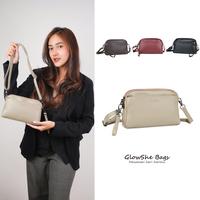 Gambar GlowShe ANTHA BAG  | Clutch wanita Tas Selempang Wanita Premium Women Sling Bag Shoulder Bag - Dark Brown dari GlowShe Bags Kab. Sidoarjo 1 Tokopedia