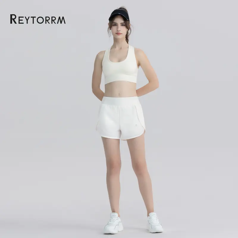 Reytorrm Celana Pendek Celana Yoga Cepat Kering Pinggang Tinggi Wanita Yoga&Running Sport.(DK046) 2