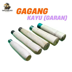 Gagang Kayu Untuk Alat Dapur Berkebun DLL Ukuran Bervariasi