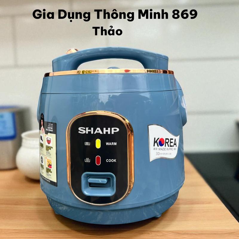    Deal MỞ BÁN,TẶNG KHAY HẤP  Nồi Cơm Điện SHAHP - Dung Tích 1L 1.2L 1.8L 2.2L - Nấu Cơm Nhanh Giữ Ấm Tốt Chống Dính Tốt 