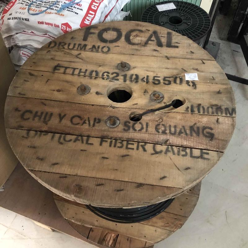 Cáp Quang FTTH 6 Core 6FO Ống Lỏng G652D Dây Treo 1.0mm Fiber Optic Cable Dây Mạng Ngoài Trời