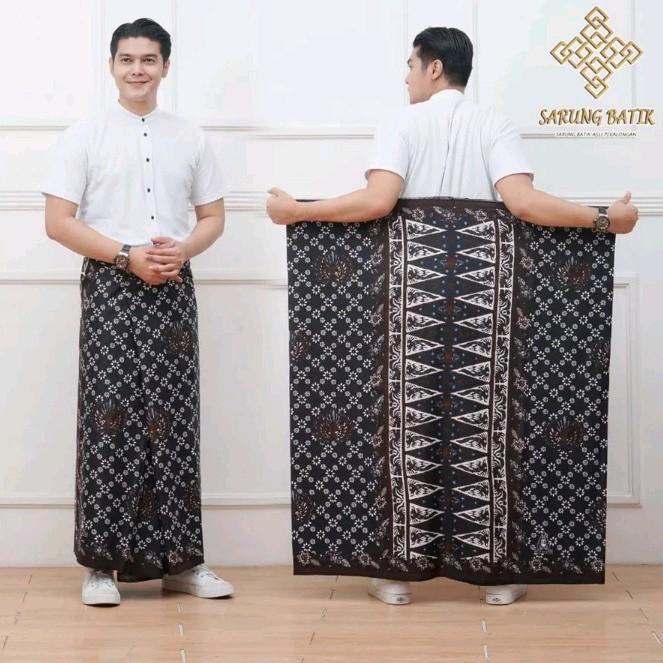 SARUNG BATIK GUS IQDAM SARUNG BATIK PRIA SARUNG KEKINIAN BAHAN ADEM DAN NYAMAN Muslim Motif Santri Dewasa Pekalongan 5