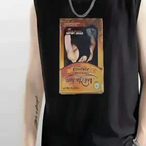 Kaos singlet hitam gebey rengLakek asli madura