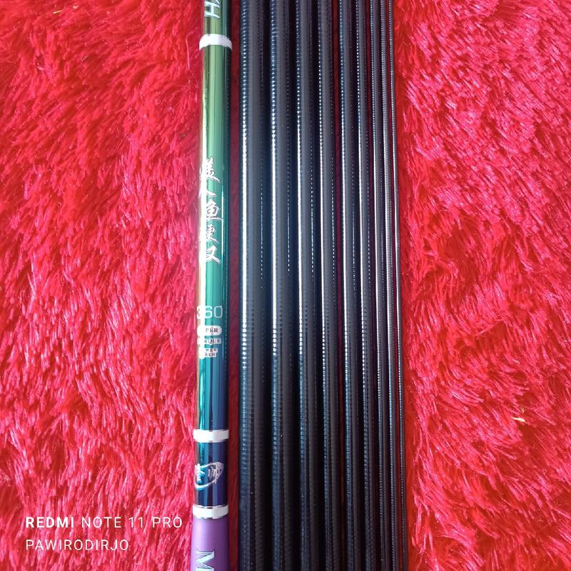 Joran Tegak MEIRYYH 360cm, Berat 91gr, Medium-Medium Hard Pancing - Ikan 2